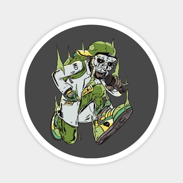 Dr. MF Doom Magnet by Thomcat23